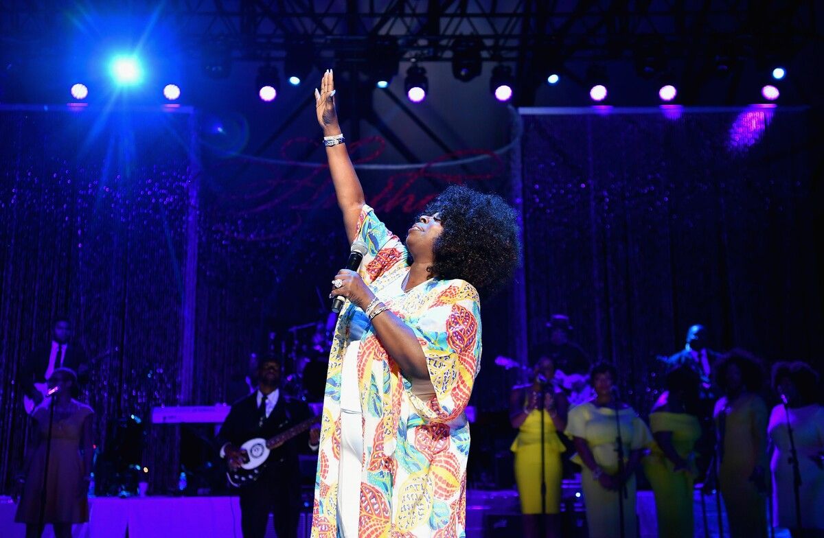 Von der „New York Times“ wurde Angie Stone 2001 zur „neuen Königin des Soul“ gekürt. ⇒Angela Weiss / AFP