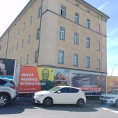 Werbung für eine Stichwahl, die nicht ist