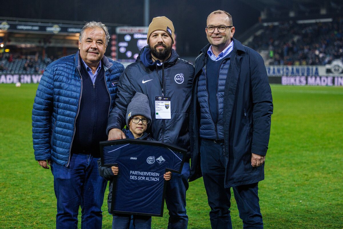 Auch der SC Göfis ist neuer Partnerverein des SCR Altach.⇒Meier