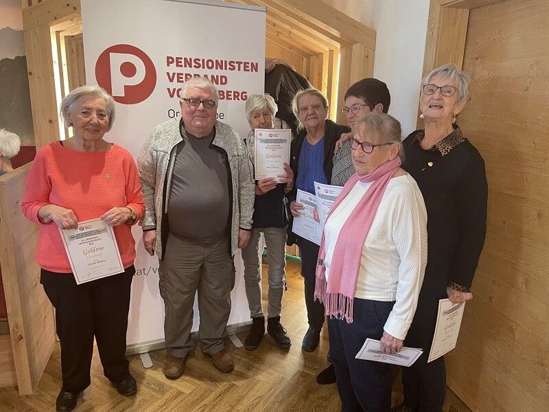 Beim Hock des PVÖ Altach wurden langjährige Mitglieder geehrt und sie ließen das vergangene Jahr Revue passieren.⇒PVÖ ALTACH