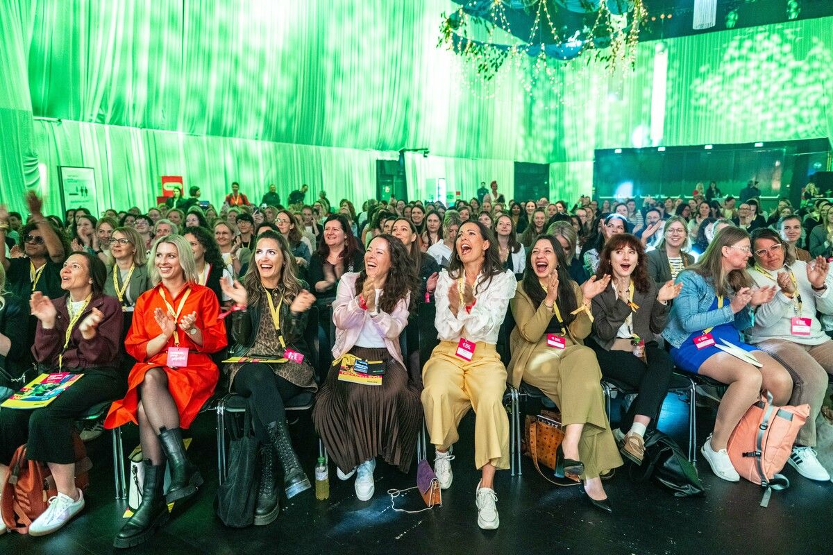 Das Female Future Festival lockte rund 1000 Besucherinnen und Besucher ins Festspielhaus. ⇒vn/Rhomberg