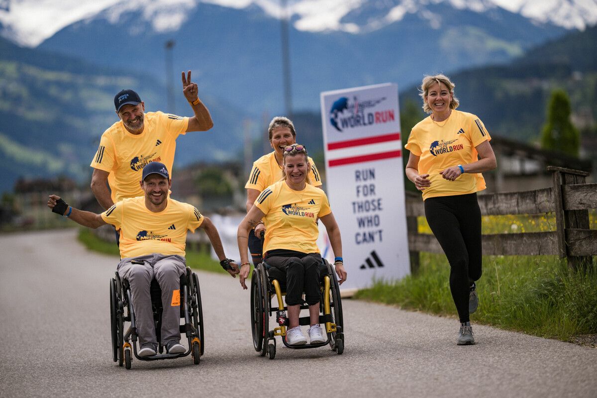 Der Erlös aus den Startgeldern des Wings for Life World Run fließt in die Forschung zur Heilung von Querschnittslähmung.⇒Wings for Life