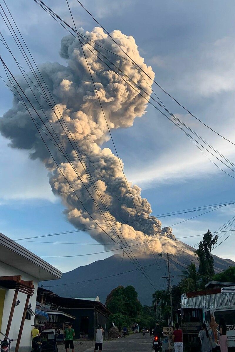 Der Kanlaon gilt als der aktivste Vulkan in den Zentralphilippinen.⇒afp