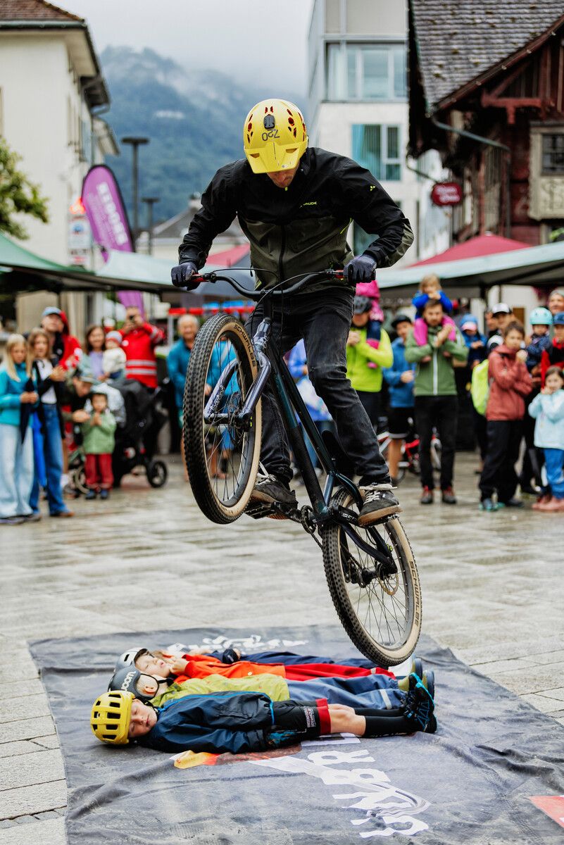 Der Mai startet in Dornbirn mit den Radtagen, unter anderem am Marktplatz.⇒Stadt