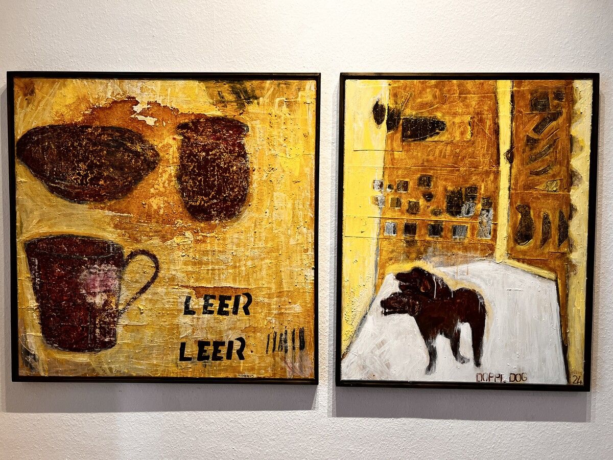 Die aktuelle Ausstellung von Harald Gfader in der Villa Claudia in Feldkirch beleuchtet die künstlerische Praxis des Künstlers. ⇒andreas marte
