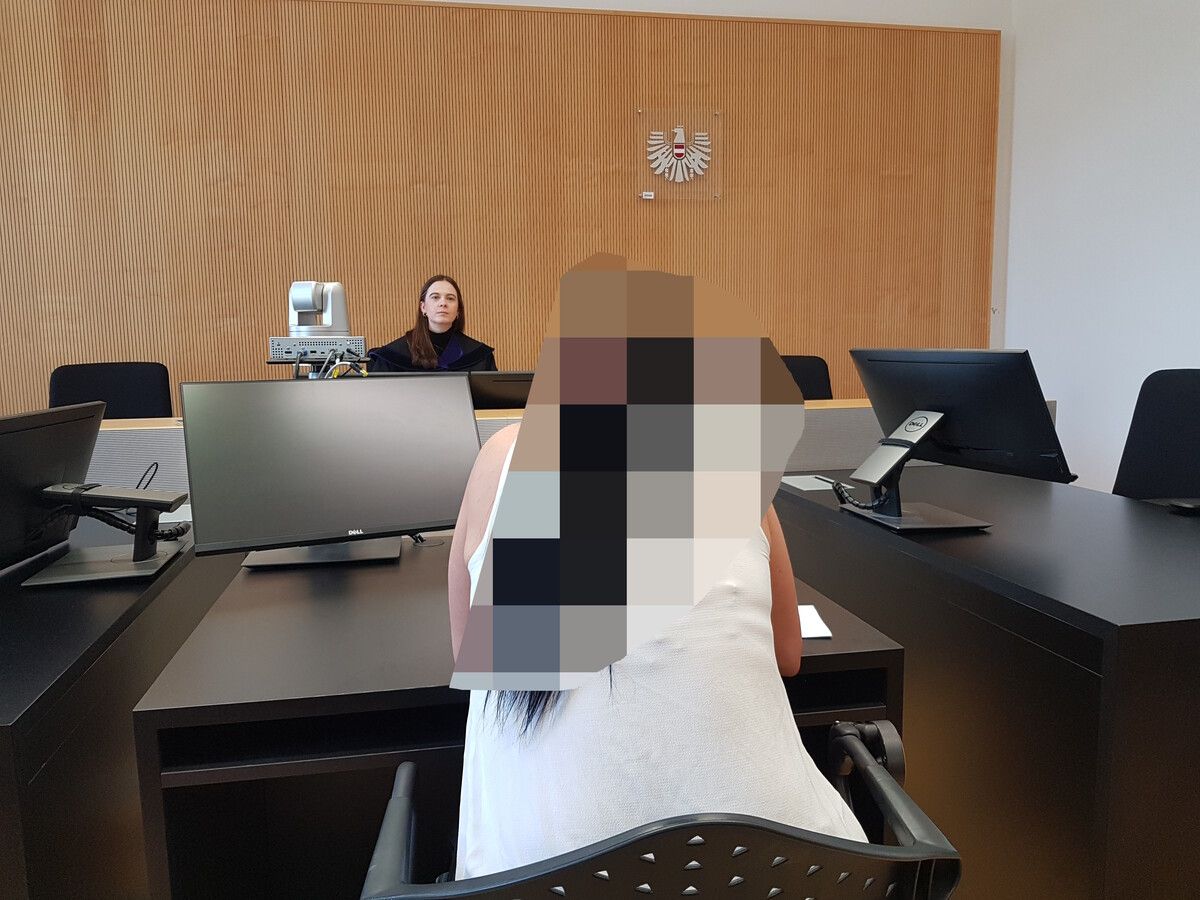 Die Angeklagte stritt vor Gericht sämtliche Vorwürfe ab. ⇒Eckert