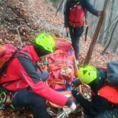 Hund in Übersaxen in Notlage