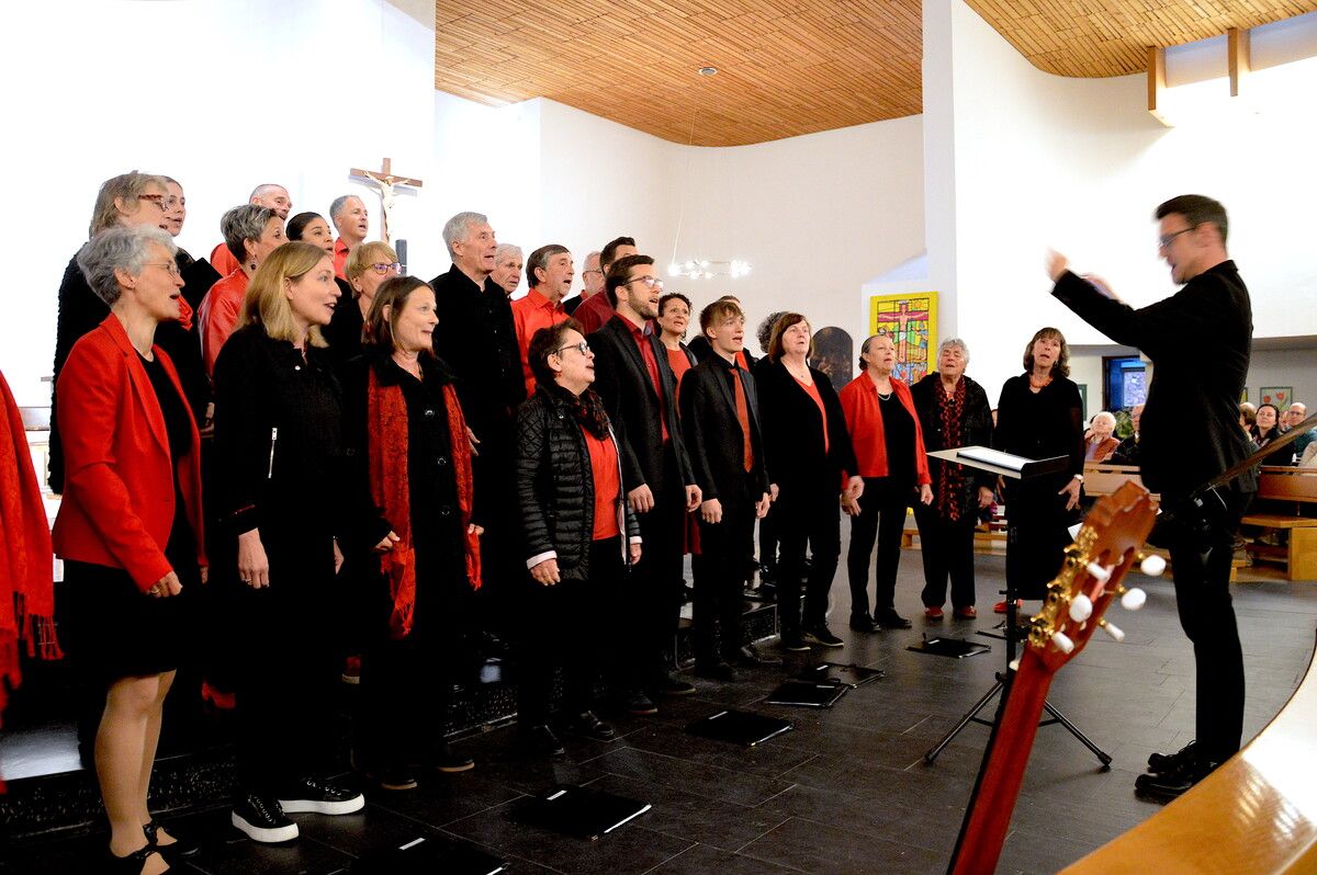 Die Chorgemeinschaft Cantemus ist einer der sechs auftretenden Chöre. ⇒Scopoli