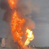 Gasexplosion erschüttert Stadt