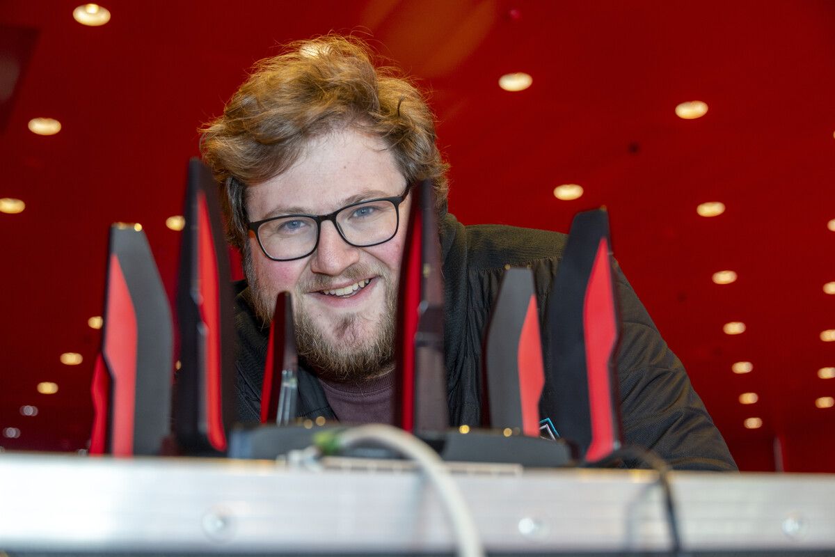 Felix Salcher ist seit sechs Jahren bei der WAG. ⇒vn/paulitsch (3)