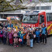 Blaulichttag begeistert Rankweiler Pfadis