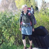 Ulrike Egartner folgt der Freude: Seit dieser Woche ist die Straße ihre Bühne. »C8