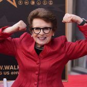 Billie Jean King hat einen Stern