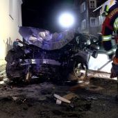 Vier Verletzte bei schwerem Unfall in Alberschwende. »A8
