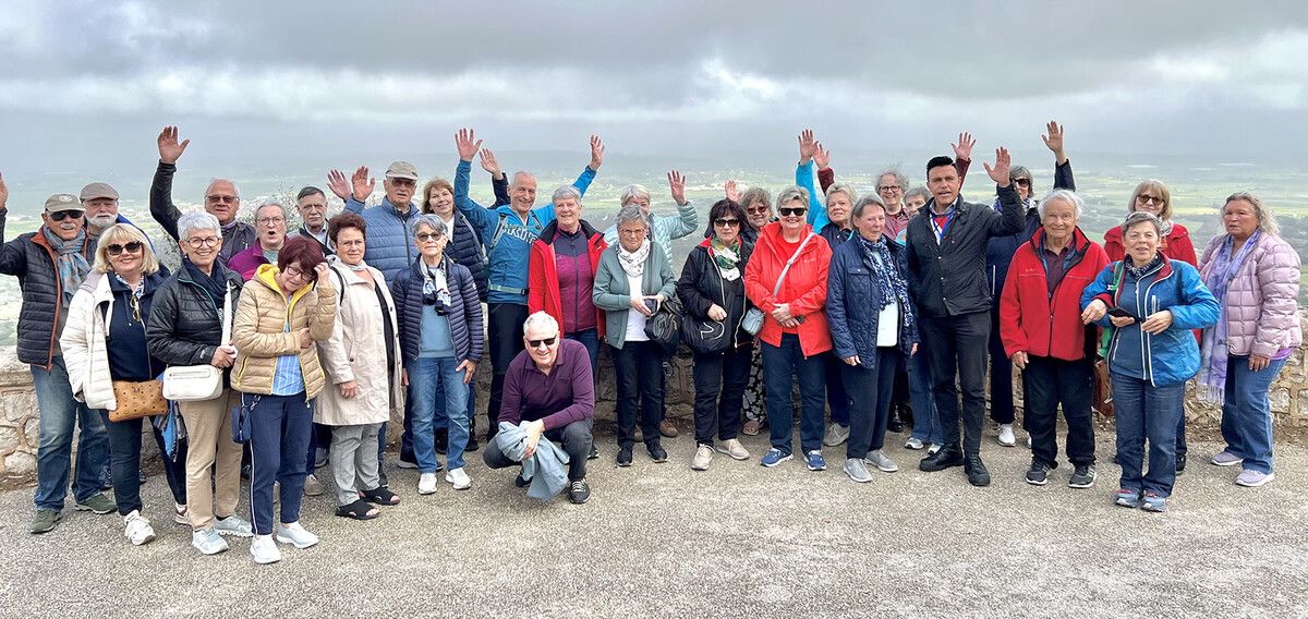 Frühling auf Mallorca: Vorarlberg 50plus-Reisegruppe erlebt Kultur, Natur und Gemeinschaft – mit vielen Highlights und bester Stimmung. ⇒Vorarlberg 50plus