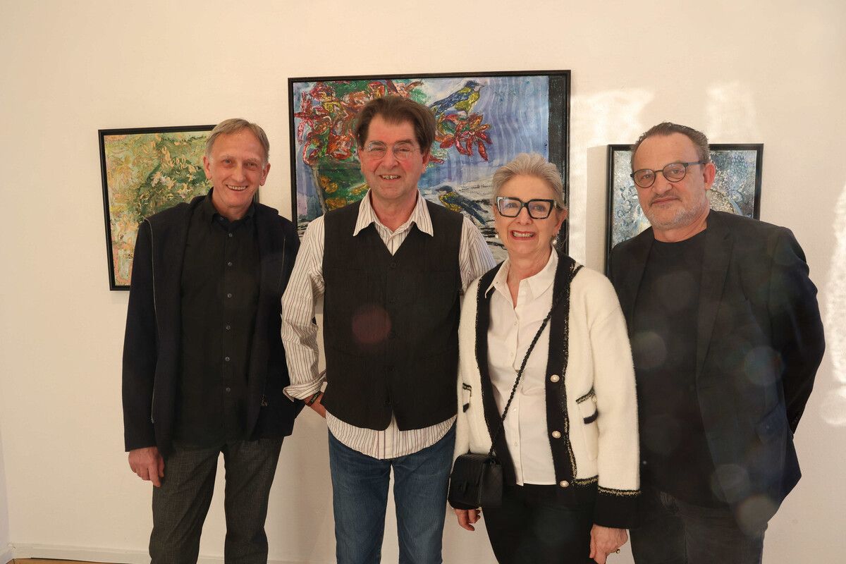 Harald Hagen, Harald Gfader, Ingrid Heller und Stefan Burtscher.⇒Arno Meusburger