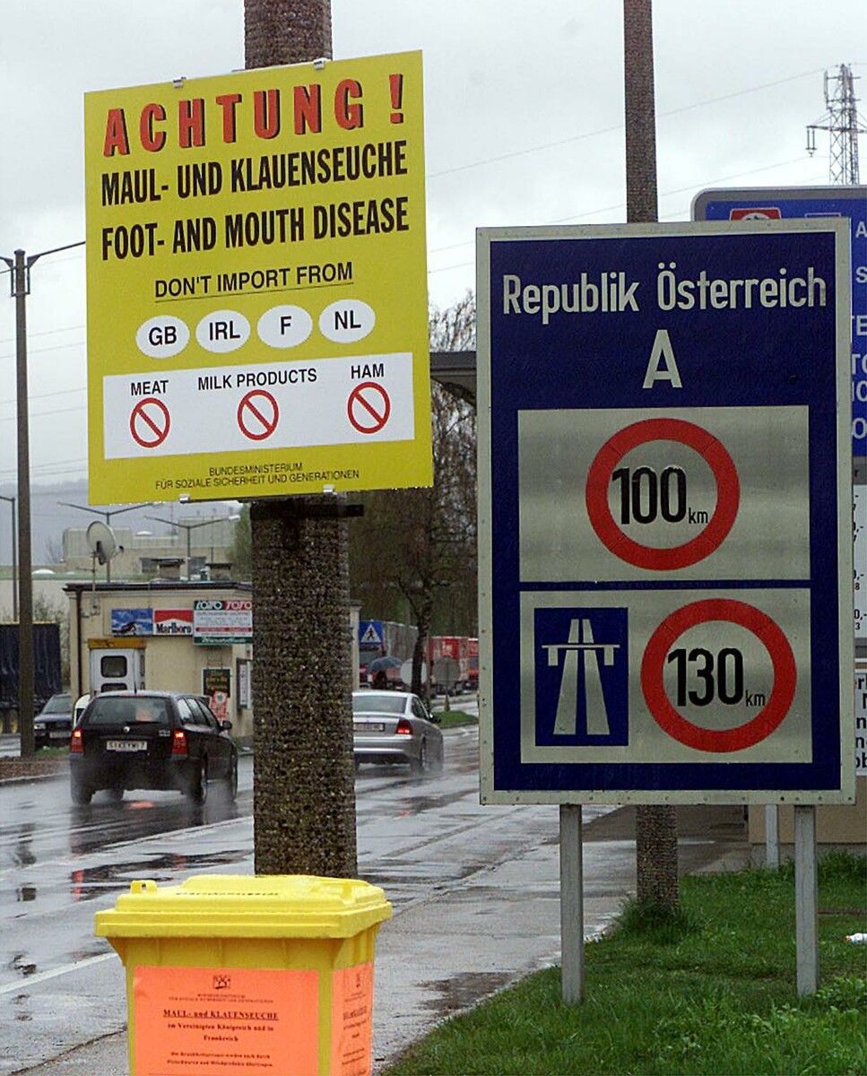 Im Osterreiseverkehr gelten spezielle Einfuhrverbote. ⇒ RTS/Neumayr.