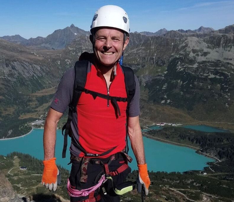 In den Bergen fühlte sich Roland Wachter besonders wohl.