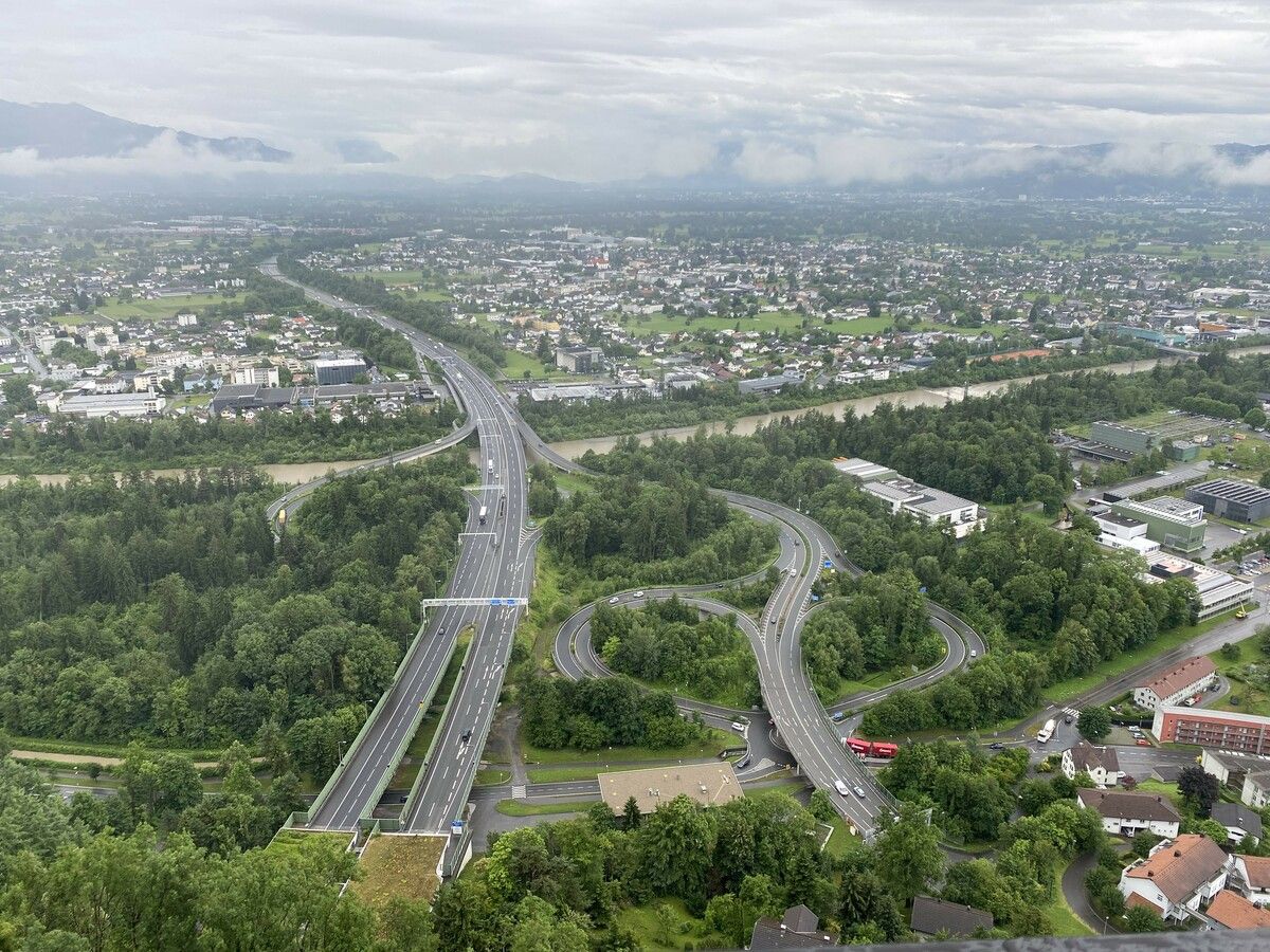 In zehn bis 15 Jahren könnte der Bau der S18 starten, die die Rheintalautobahn mit der Schweiz verbindet. ⇒VOL/Mayer