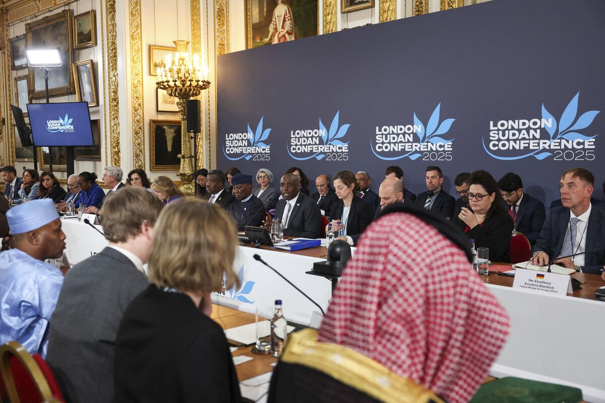 Internationale Vertreter trafen sich gestern in London, um Hilfen für den Sudan zu koordinieren.⇒afp