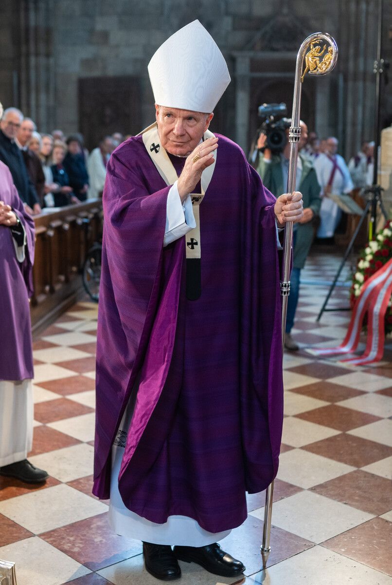 Kardinal Schönborn ist das Mitwählen nach seinem 80. Geburtstag nicht mehr gestattet.
