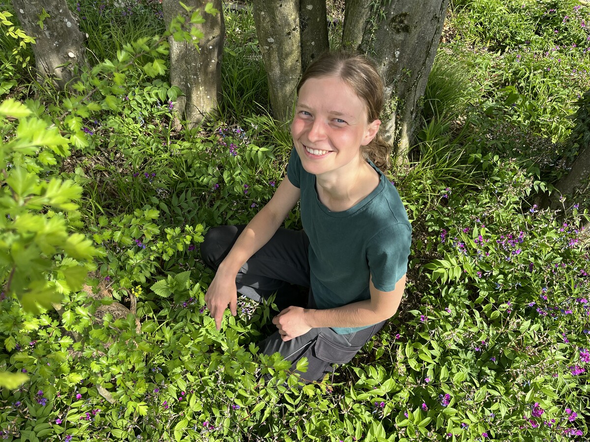 Miriam Amann ist die Gründerin der Wildstaudengärtnerei „Flora mirabilis“. ⇒VN/Lih