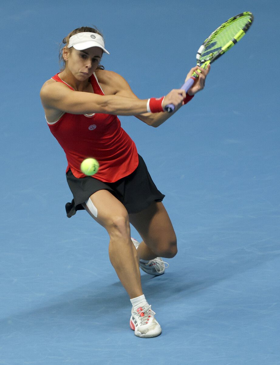 Mit ihrem 17. Sieg in Folge ohne Satzverlust im Endspiel in Chiasso fixierte Julia Grabher ihren 17. ITF-Einzeltitel. ⇒GEPA