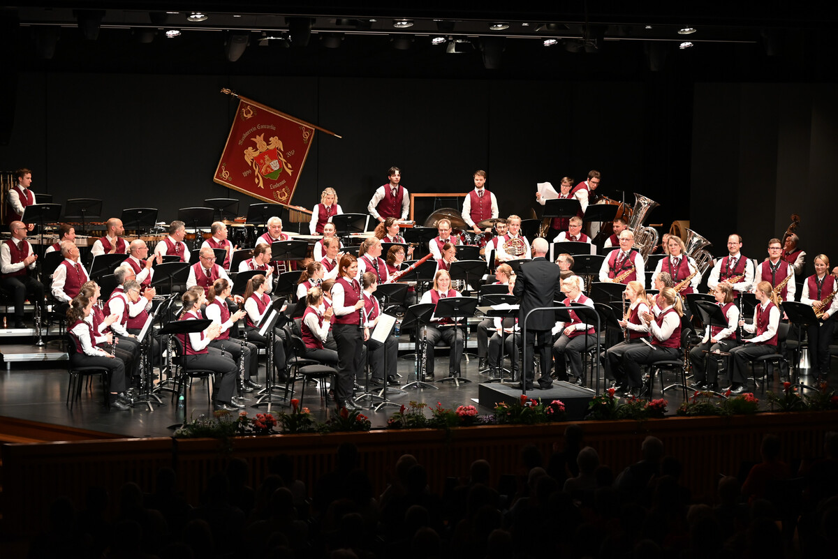 Musikverein Concordia begeisterte Publikum mit außergewöhnlichem Konzert. ⇒bvs (3)