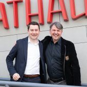 Noch nicht angelobt, aber täglich im Rathaus