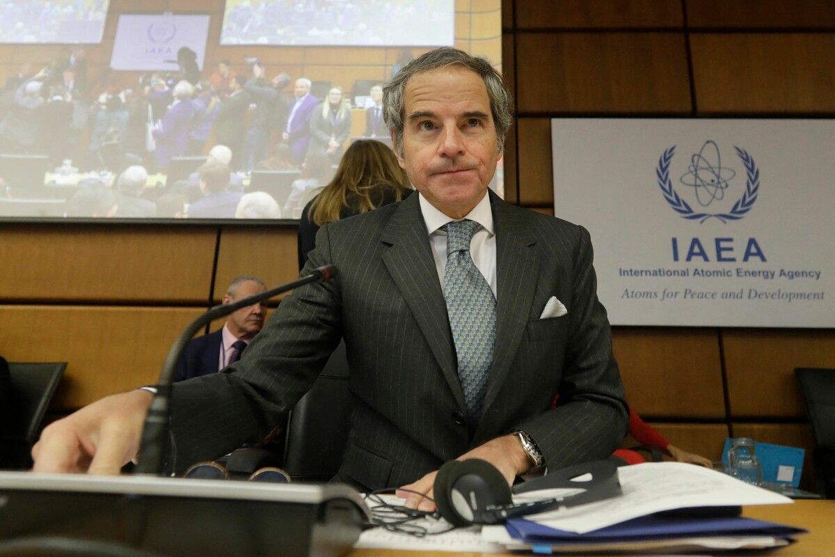 Rafael Grossi will Druck auf Teheran machen.⇒afp