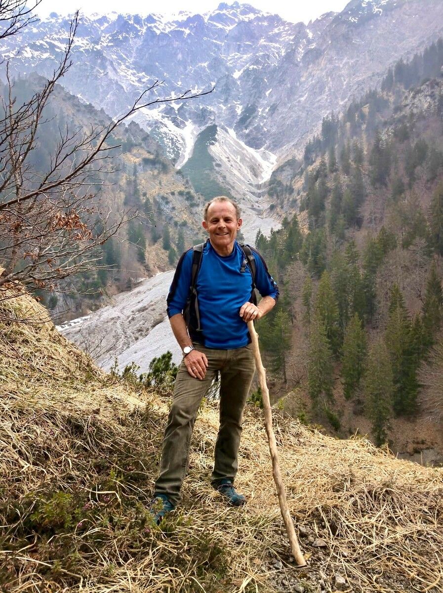 Roland Wachter war ein begeisterter Wanderer.