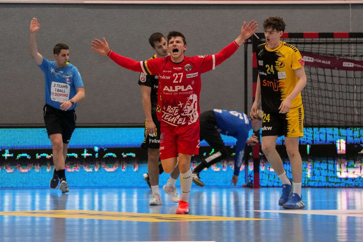 Samuel Wendel Handball HLA-Meisterliga, Derby: Alpla HC Hard vs. Bregenz