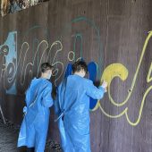 Graffiti-Kunst zum Stadtjubiläum