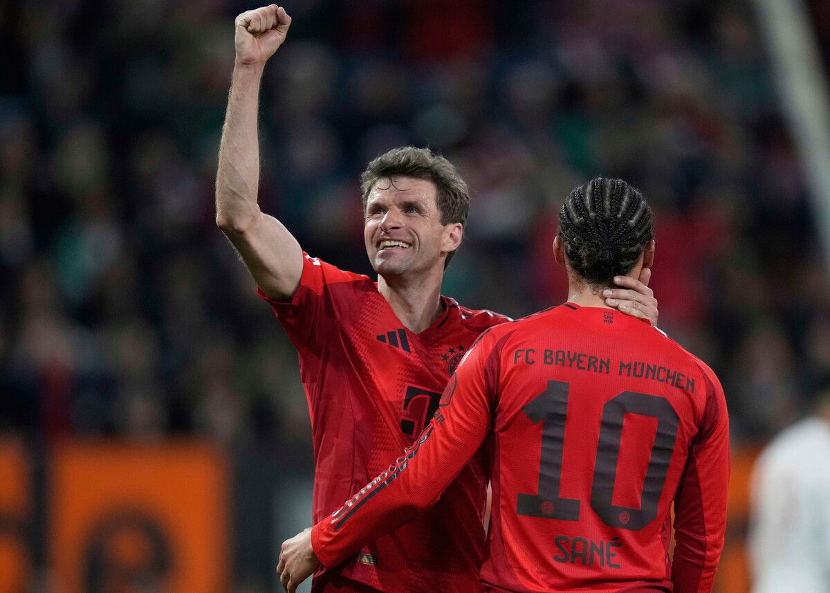 Thomas Müller und Bayern München gehen im Sommer getrennte Wege.⇒AP
