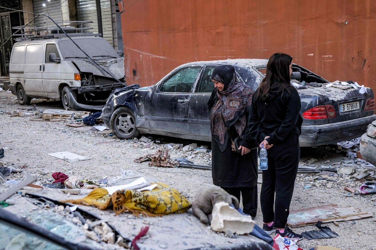 Trotz einer Waffenruhe hat das israelische Militär erneut Beirut angegriffen.⇒afp