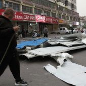 Heftige Stürme legen Peking lahm