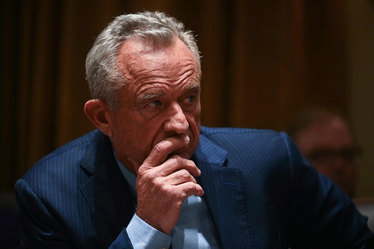 US-Gesundheitsminister Robert F. Kennedy Jr. galt bislang als Impfskeptiker.⇒AFP