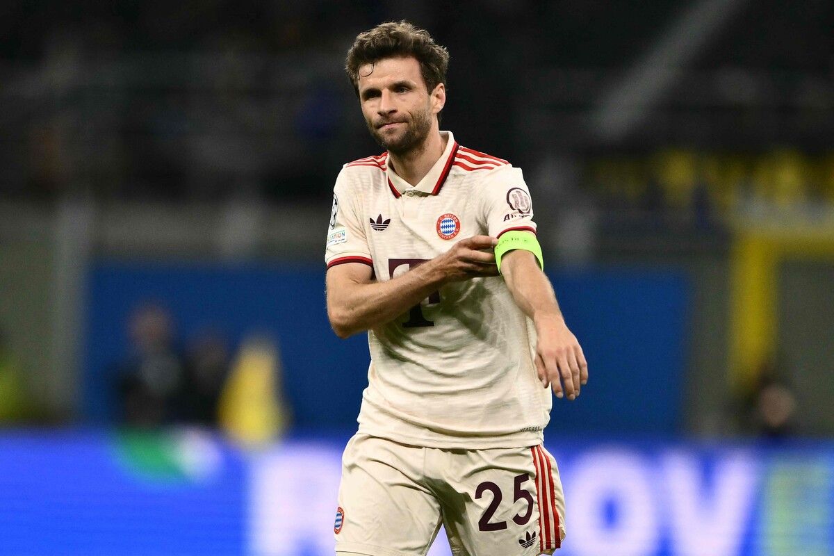 Zeigte nach dem CL-Aus wenig Emotionen: Bayerns Thomas Müller.⇒apa