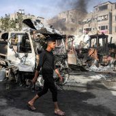 Wieder Bomben auf Gaza
