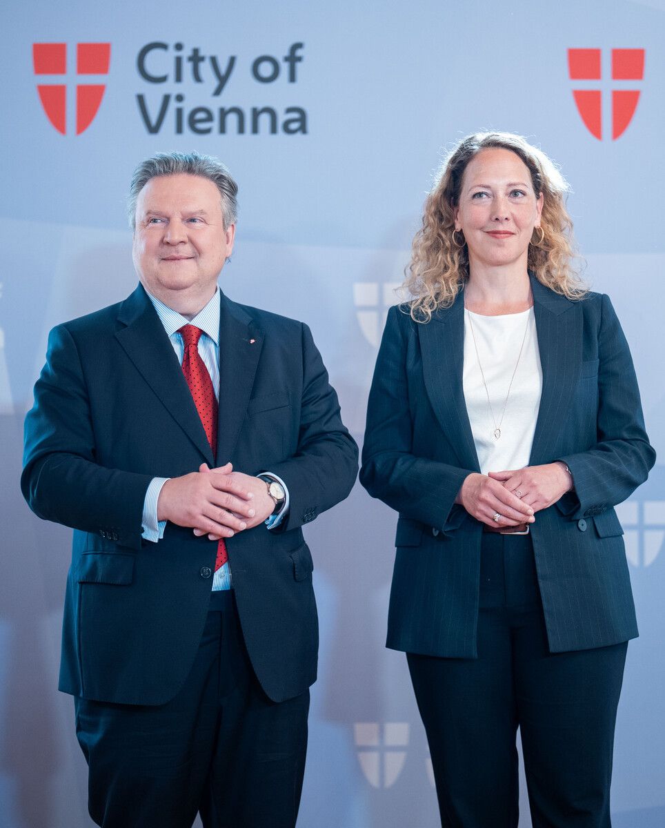 Am Vormittag traf sich Ludwig mit Grünen-Chefin Pühringer. ⇒APA