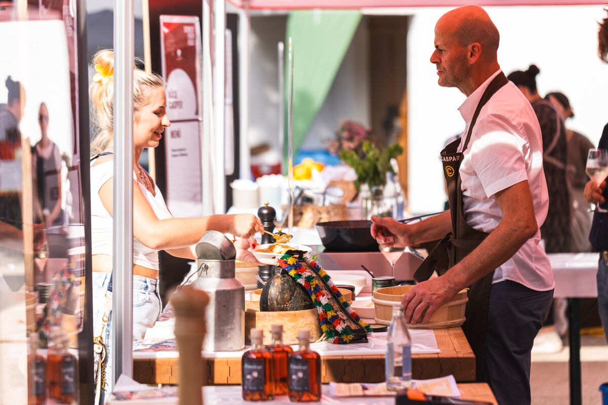 Beim Festival präsentieren sich heimische Gastronomen einem breiten Publikum.⇒WKV/Ivo Novak