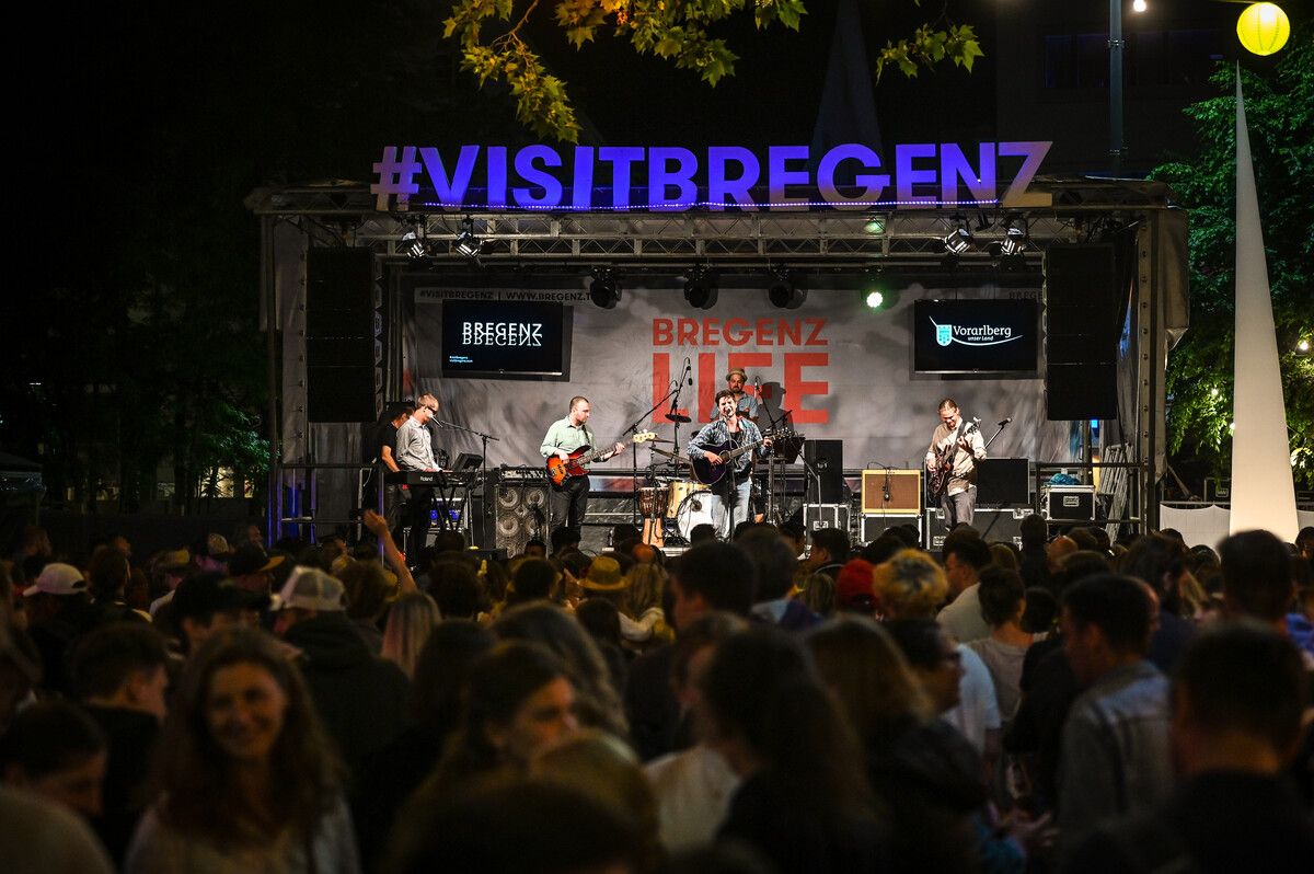 Bregenz Life lädt zu Live-Konzerten und Festivalfeeling ein. ⇒udo mittelberger