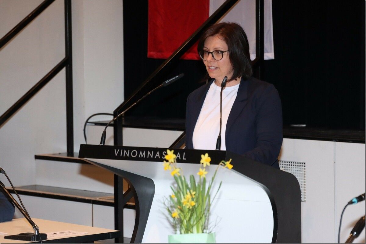 Bürgermeisterin Katharina Wöß-Krall hat mit der Ortskernentwicklung viel zu tun.