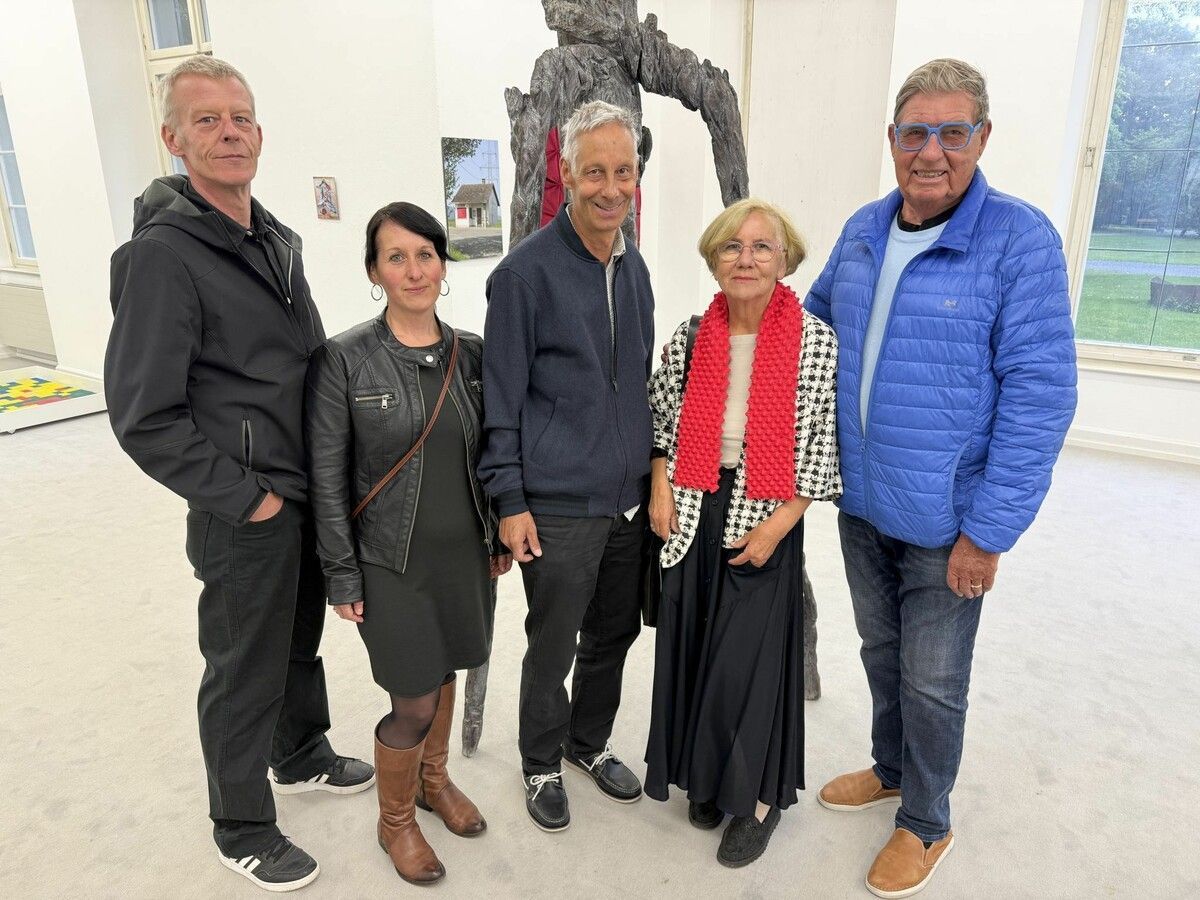 BVKV-Mitglieder Harald Schwarz, Andrea Maria Bauer, Gerold Malin, Ruth Rhomberg-Malin und Ulrich Klobassa.⇒Franc
