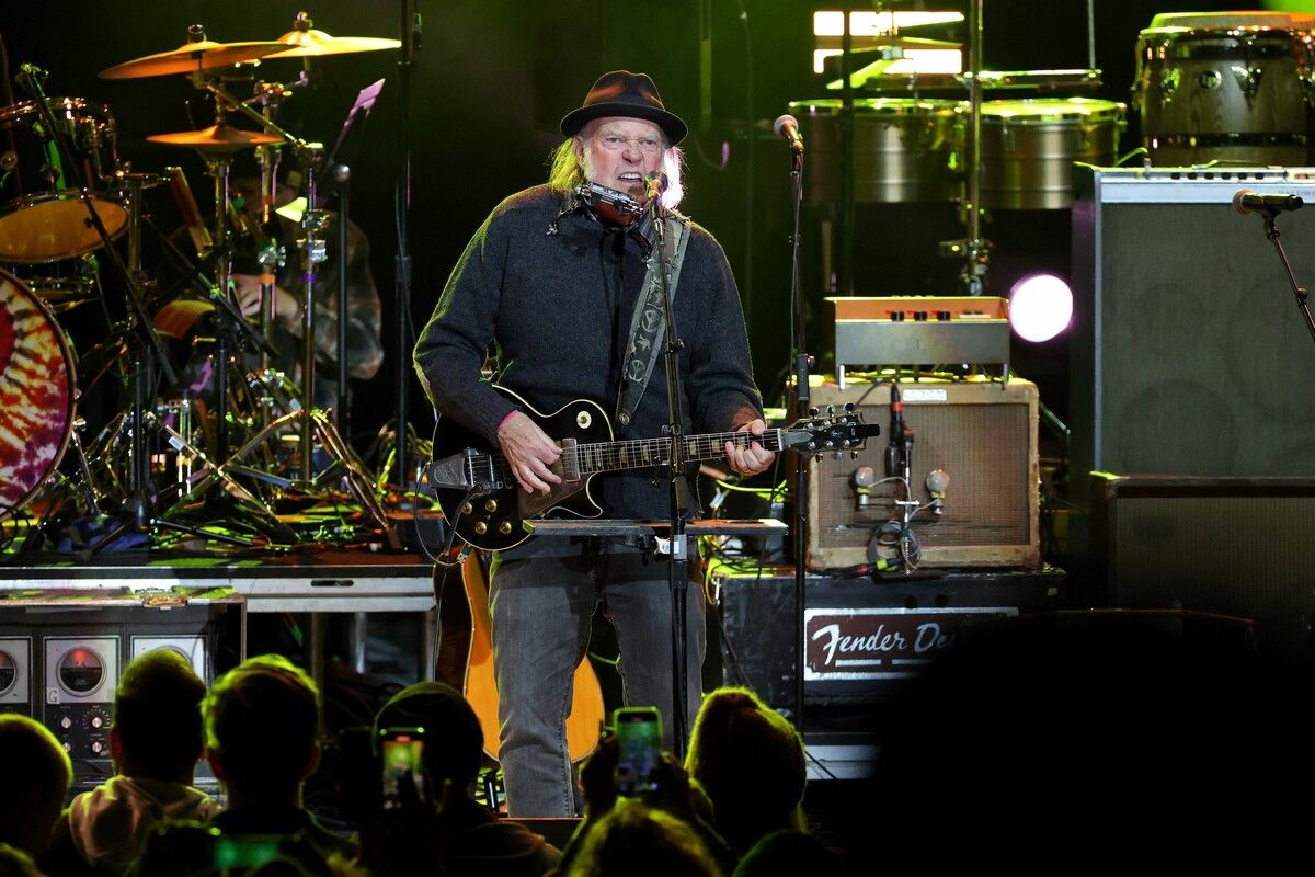 Das Album von Neil Young und seiner Band soll am 13. Juni erscheinen.⇒AFP