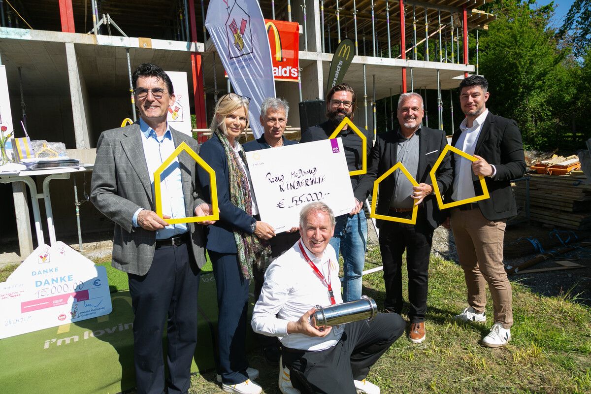 Das Kinderhilfe-Haus, das im März 2026 eröffnet werden soll, wird wie alle Einrichtungen der Ronald McDonald Kinderhilfe ausschließlich aus Spenden finanziert.
