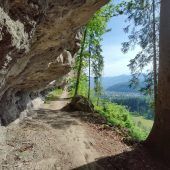 Felsbandweg aktuell gesperrt