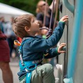Schnuppern und klettern am „Kids Buin“ in Wolfurt