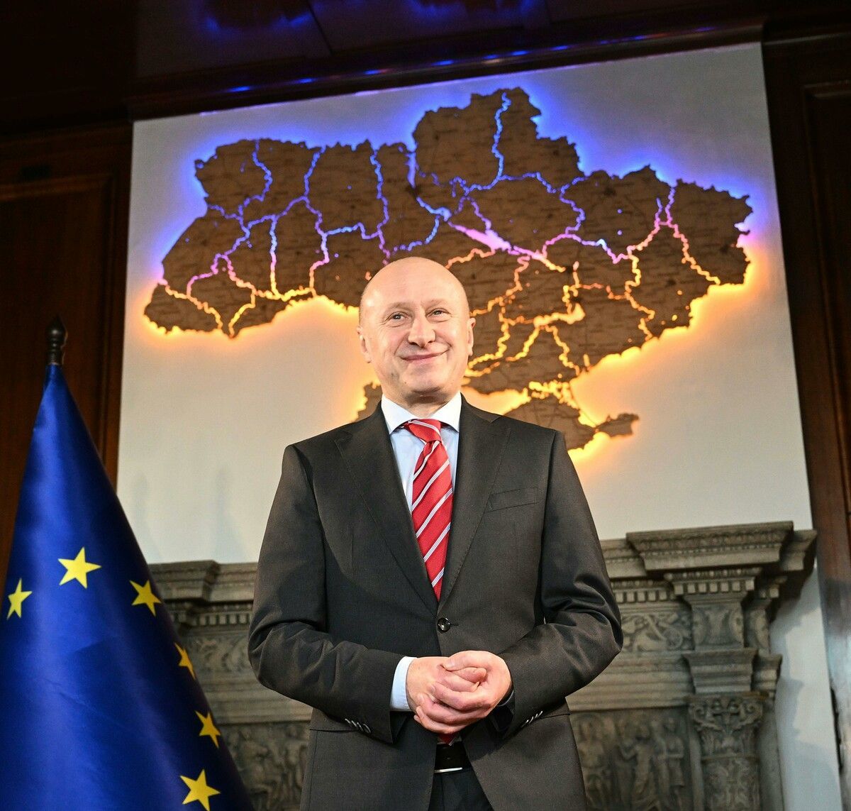 Der ukrainische Botschafter in Österreich, Vasyl Khymynets, ist heute in Feldkirch.⇒APA
