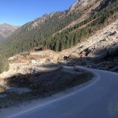 Keine freie Fahrt auf der Silvretta-Hochalpenstraße